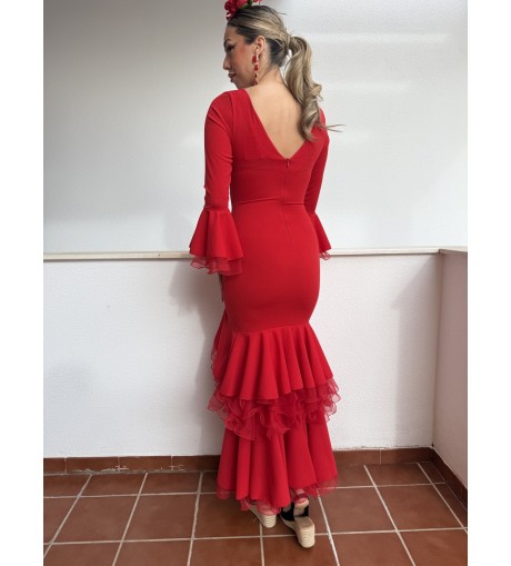 Vestido Lía Rojo 2