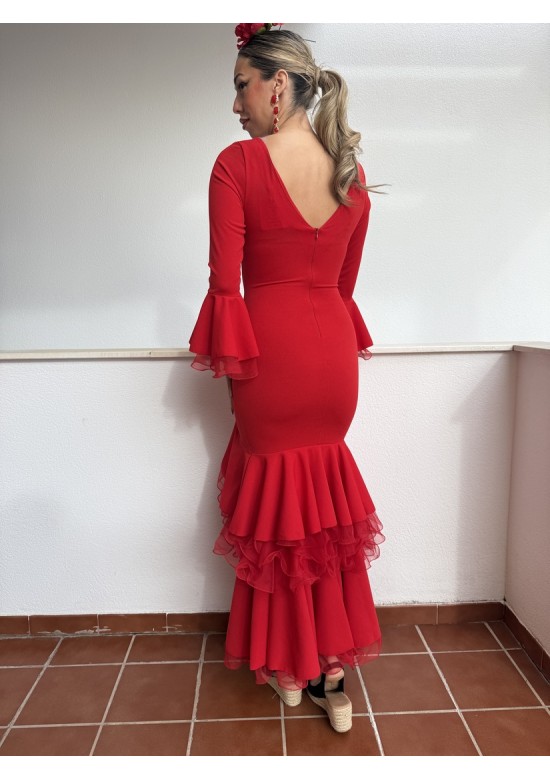 Vestido Lía Rojo