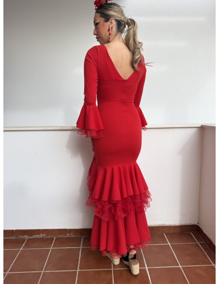 Vestido Lía Rojo