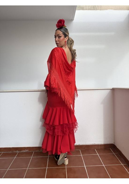 Vestido Lía Rojo