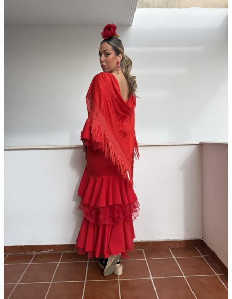 Vestido Lía Rojo