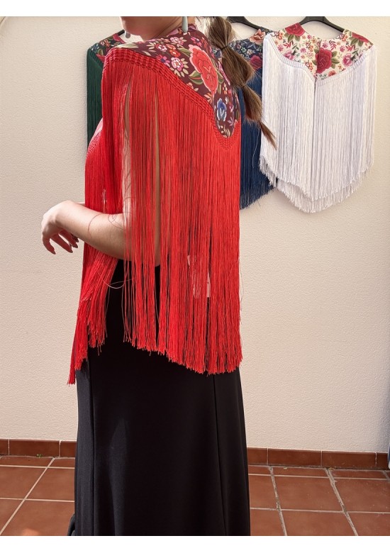 Capa Camino Roja Reversible