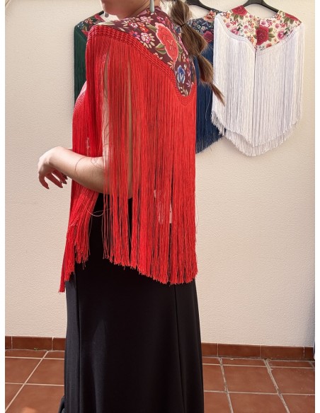 Capa Camino Roja Reversible