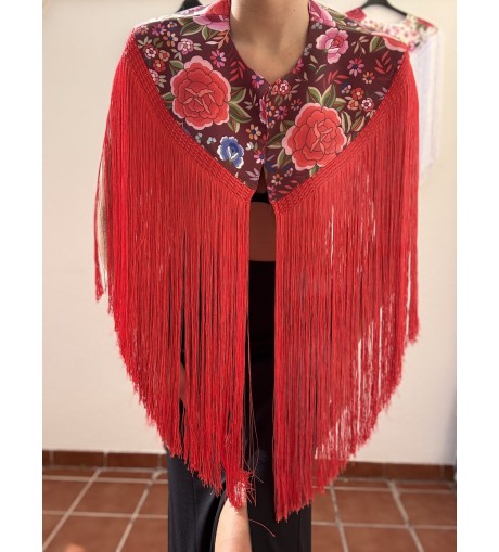 Capa Camino Roja Reversible