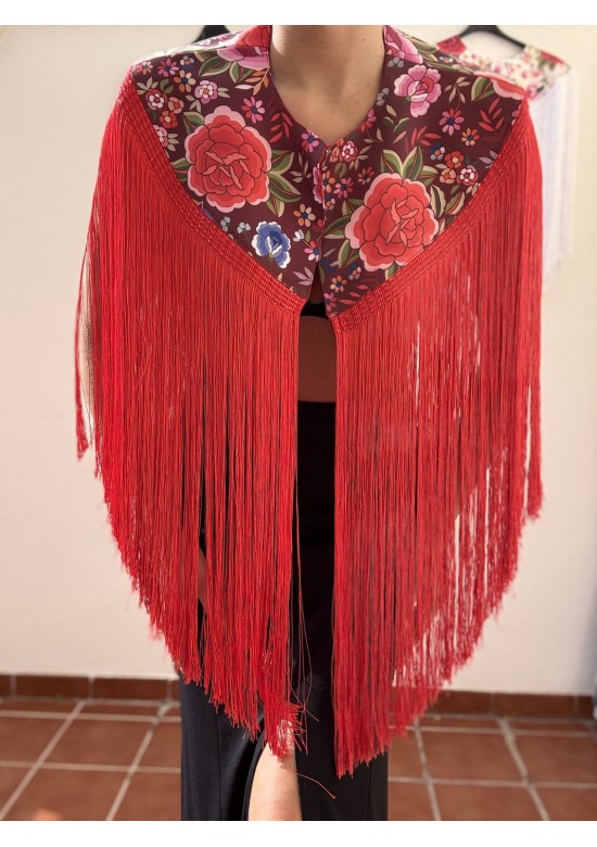 Capa Camino Roja Reversible