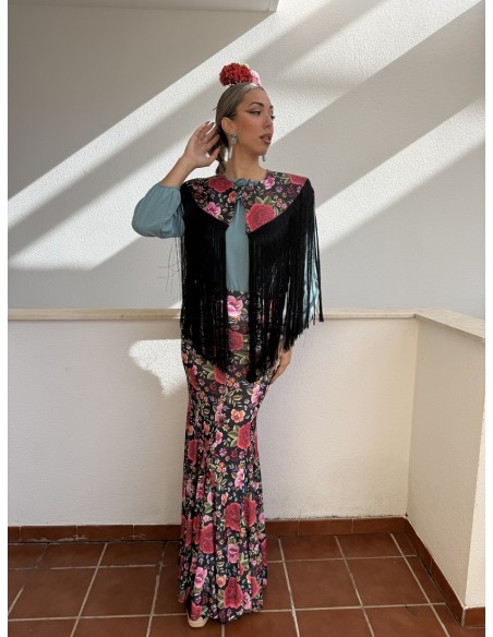 Capa Camino Negra Reversible