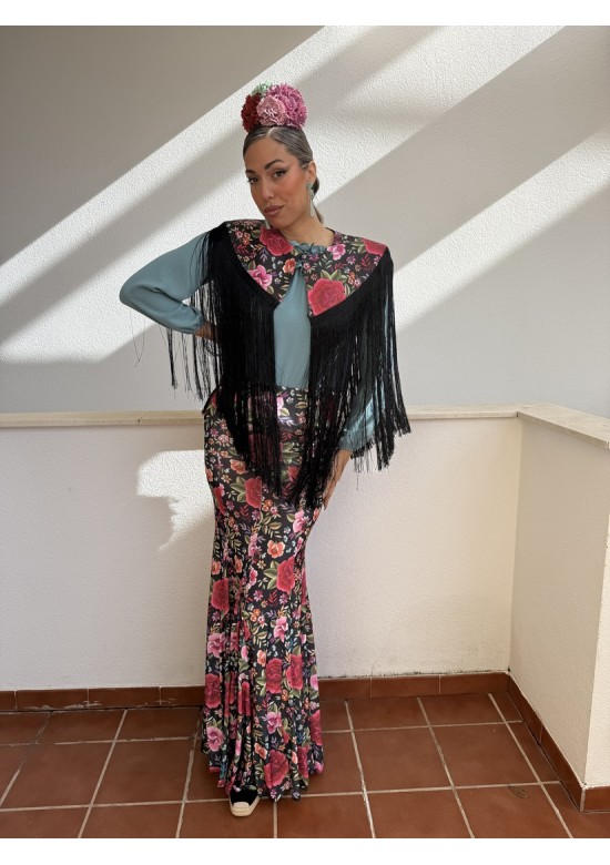 Capa Camino Negra Reversible