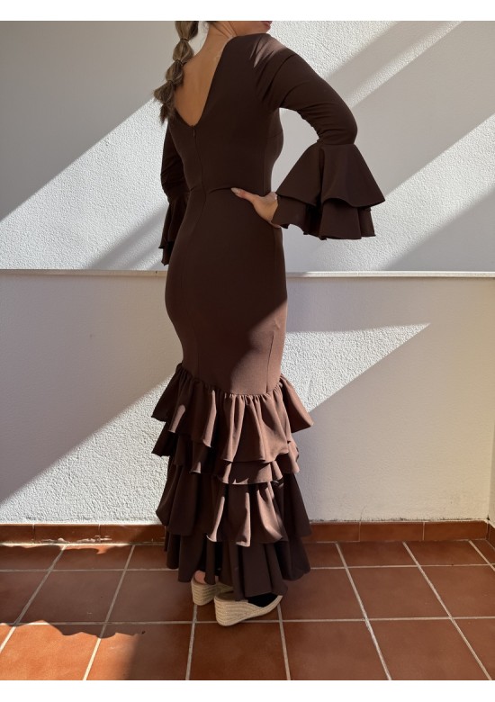 Vestido Valeria Chocolate