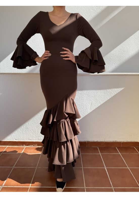 Vestido Valeria Chocolate