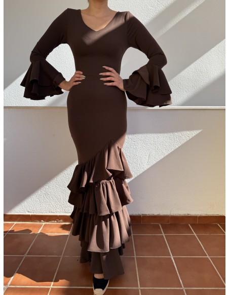 Vestido Valeria Chocolate