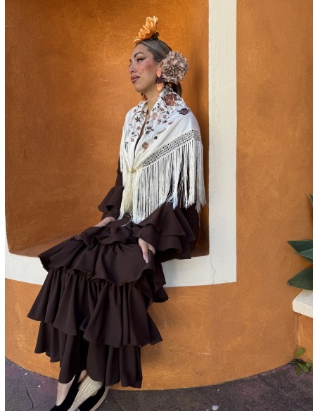 Vestido Valeria Chocolate