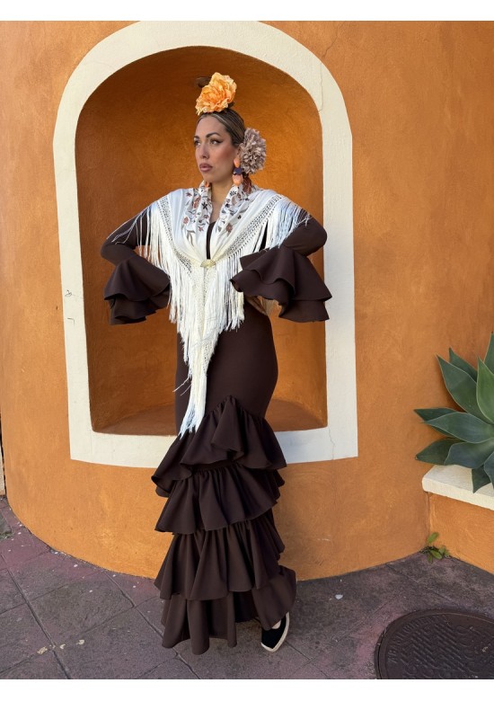 Vestido Valeria Chocolate