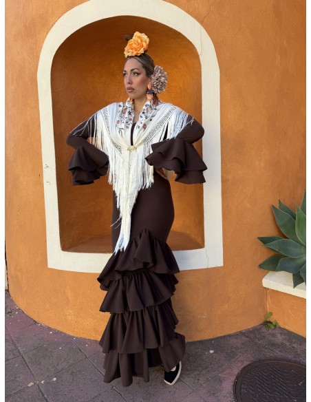 Vestido Valeria Chocolate