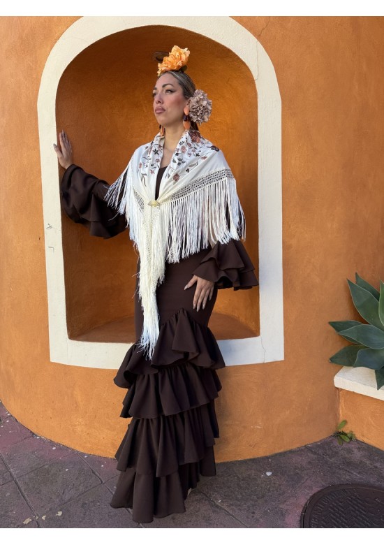 Vestido Valeria Chocolate